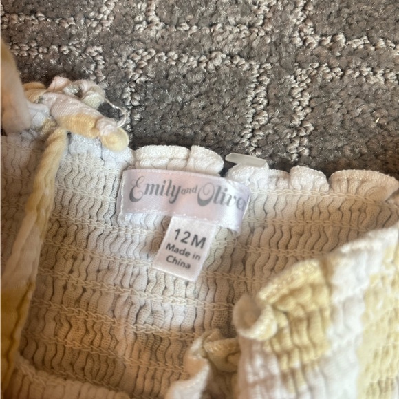 Baby Clothes Emily and Oliver Overalls - Picture 3 of 3